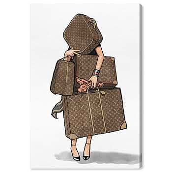 Oliver Gal オリバー・ガル キャンバスアート 25×38cm Amazon.co.jp: Oliver Gal(オリバー・ガル) Gold Shoe and